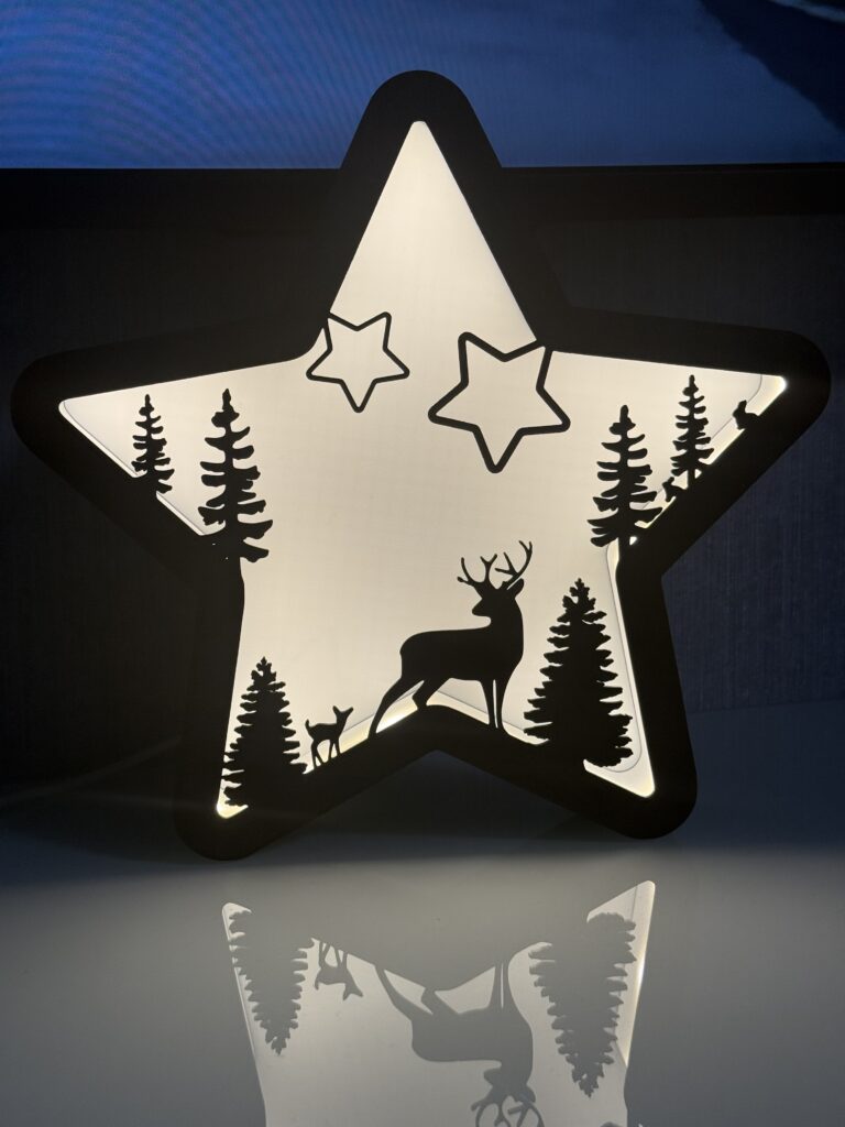 Smartes Weihnachtsstern